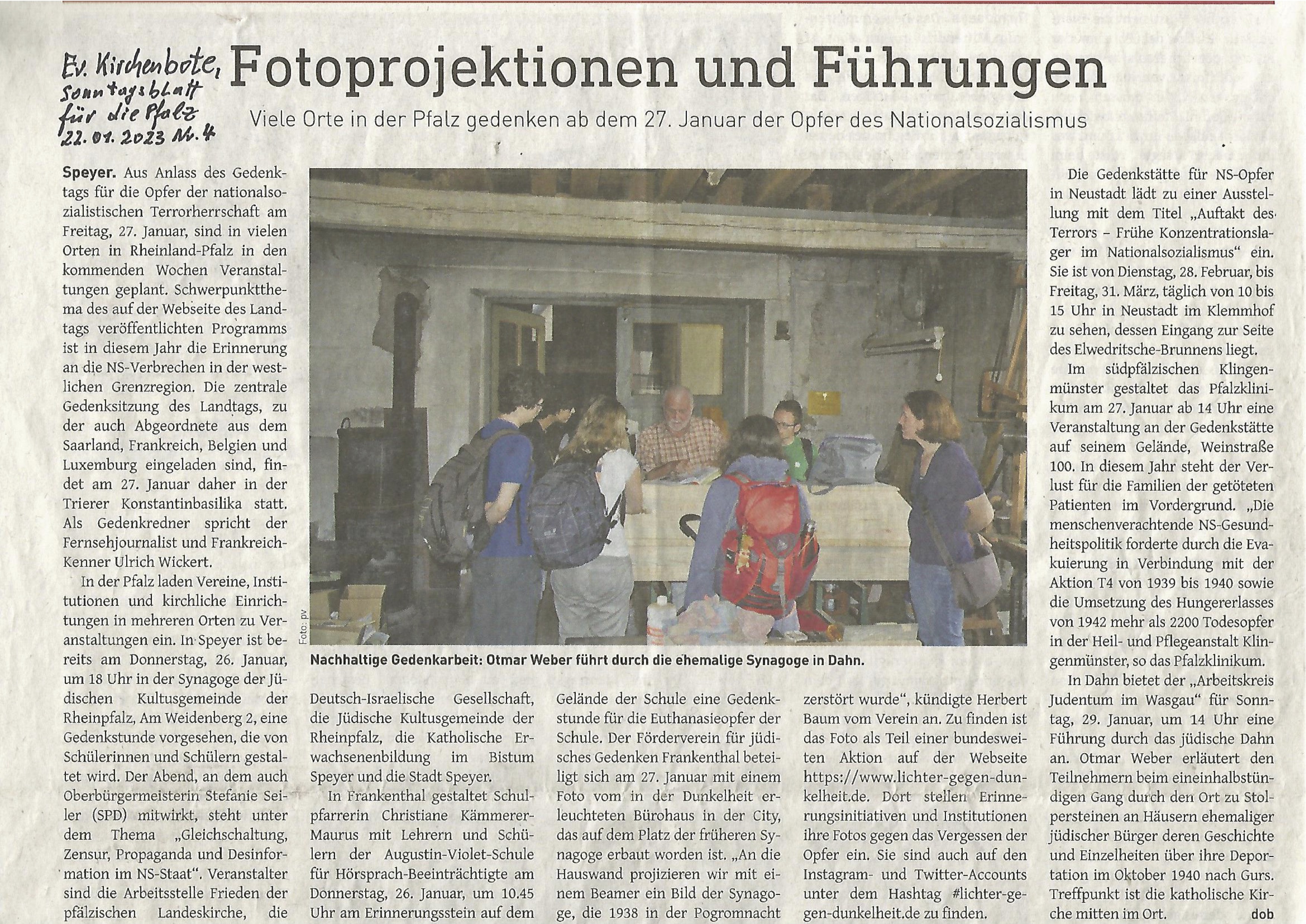 Arbeitskreis Judentum im Wasgau